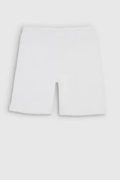 Teddy Smith Bermuda confort en tissu molletonné S-NARKY SH JR BLANC Sale