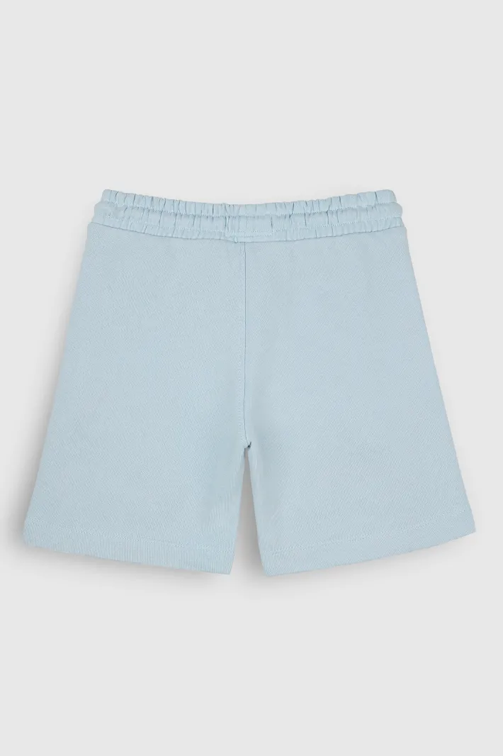 Teddy Smith Bermuda confort en tissu molletonné S-NARKY SH JR BLEU CLAIR BLEUCLAIR Best