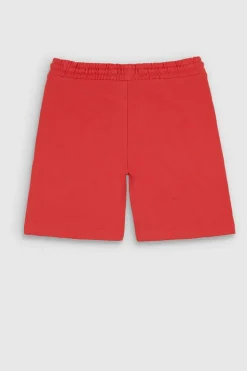 Teddy Smith Bermuda confort en tissu molletonné S-NARKY SH JR ROUGE CORAIL ROUGECORAIL Hot