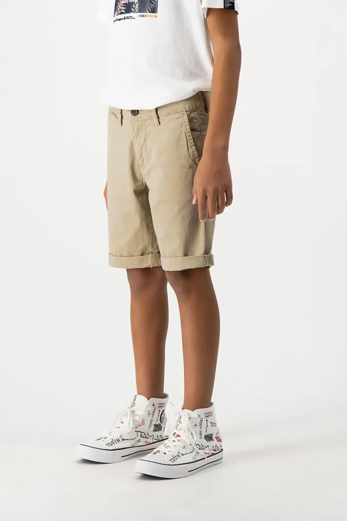 Teddy Smith Bermuda coupe chino SHORT CHINO JR BEIGE Best