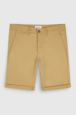 Teddy Smith Bermuda coupe chino SHORT CHINO WORKER BEIGE WORKERBEIGE Cheap