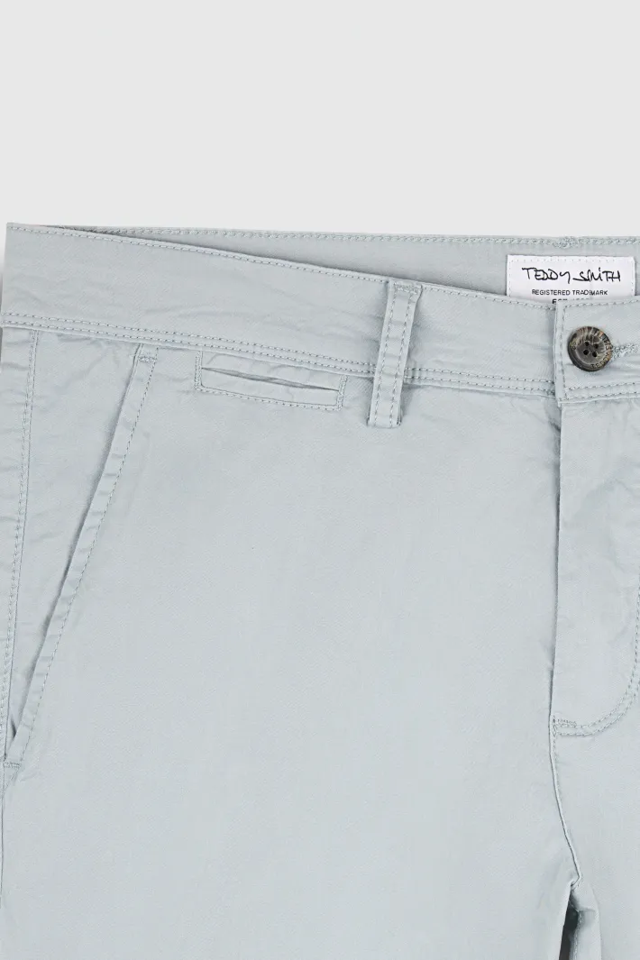 Teddy Smith Bermuda coupe chino SHORT CHINO BLEACHED BLUE BLEACHEDBLUE Store