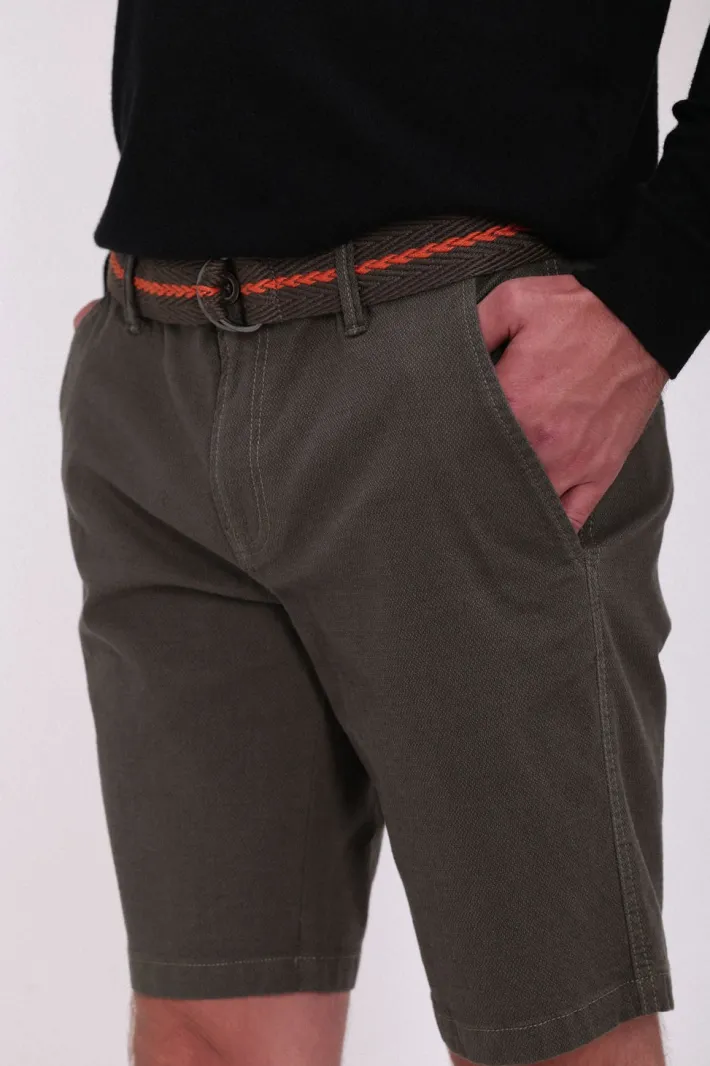 Teddy Smith Bermuda coupe chino STATON CHINO DEEP KAKI DEEPKAKI Clearance