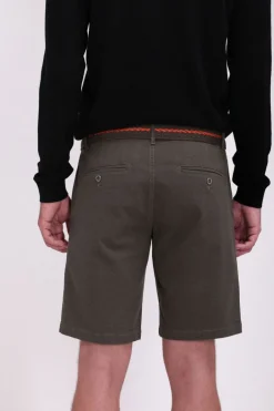 Teddy Smith Bermuda coupe chino STATON CHINO DEEP KAKI DEEPKAKI Clearance