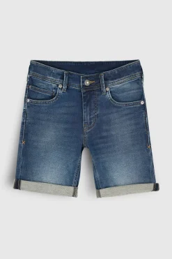 Teddy Smith Bermuda denim coupe 5 poches SCOTTY 3 JR DYE Cheap