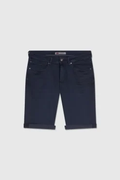 Teddy Smith Bermuda denim coupe 5 poches SCOTTY 3 REG TOTAL NAVY TOTALNAVY Clearance