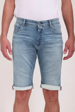 Teddy Smith Bermuda denim coupe 5 poches SCOTTY 3 REG FRIPP/INDIGO CLAIR MEDIUM FRIPP/INDIGOCLAIRMEDIUM Outlet