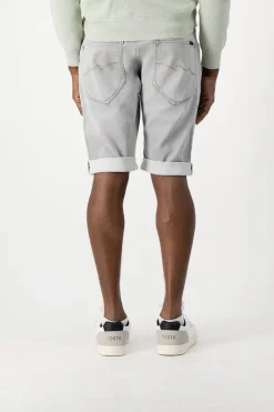 Teddy Smith Bermuda denim coupe 5 poches SCOTTY 3 REG GRIS CLAIR GRISCLAIR Cheap