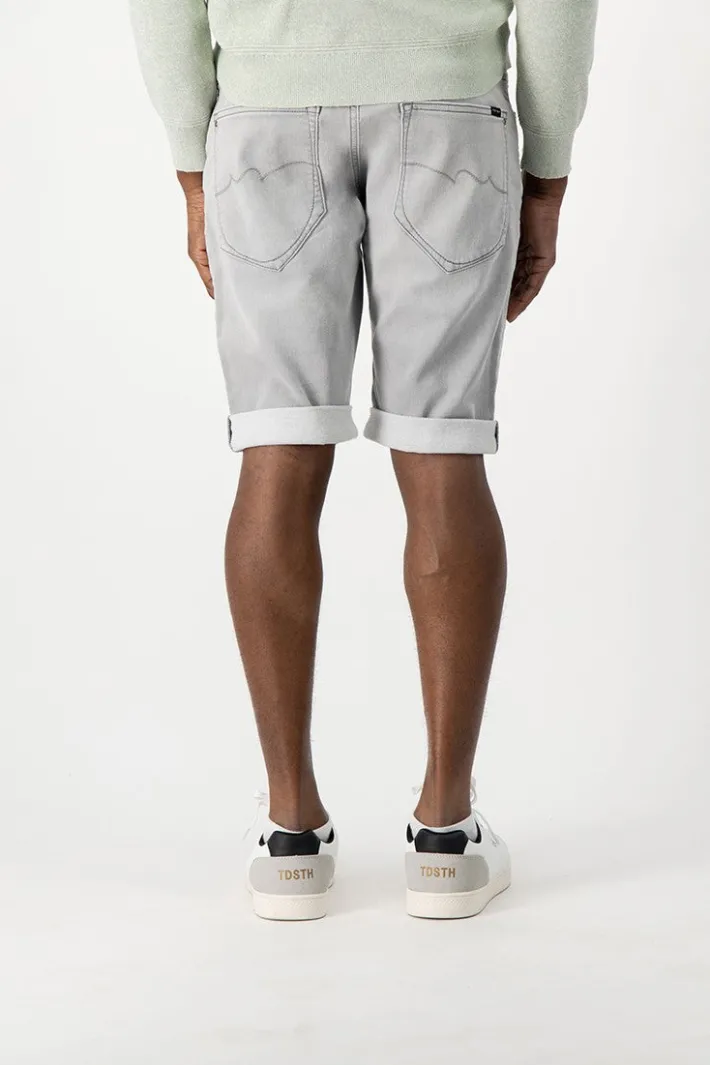 Teddy Smith Bermuda denim coupe 5 poches SCOTTY 3 REG GRIS CLAIR GRISCLAIR Cheap