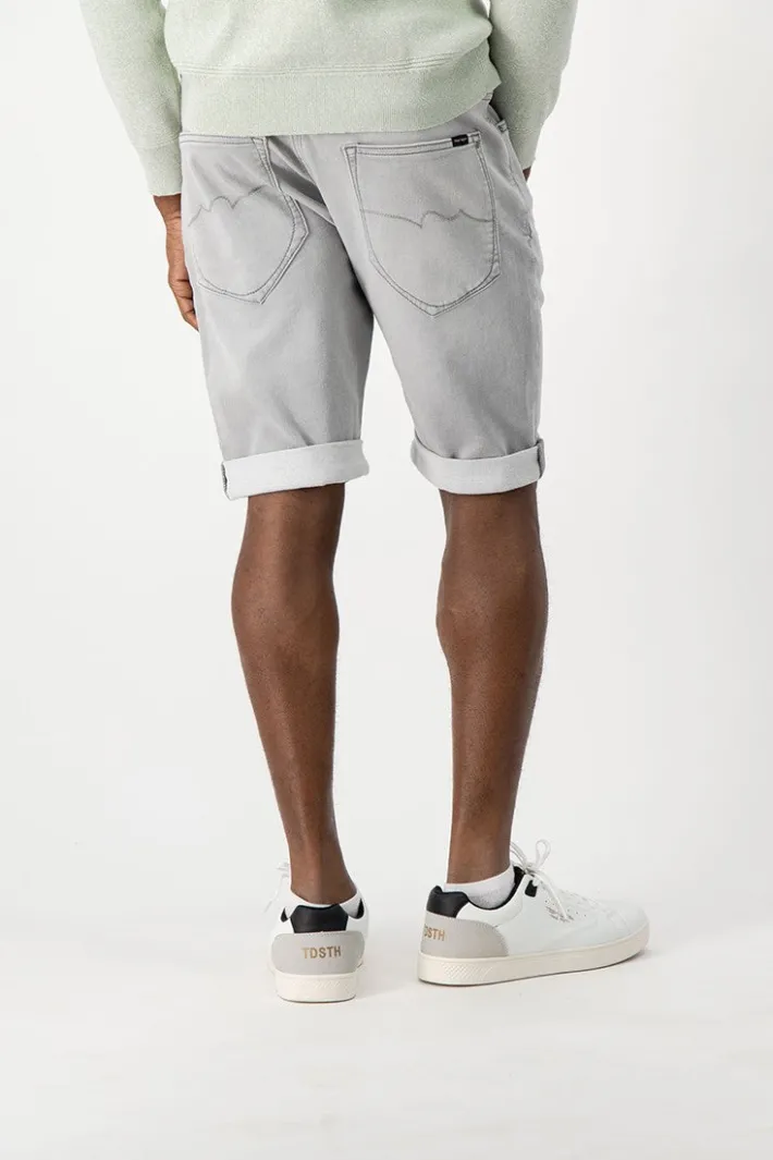 Teddy Smith Bermuda denim coupe 5 poches SCOTTY 3 REG GRIS CLAIR GRISCLAIR Cheap