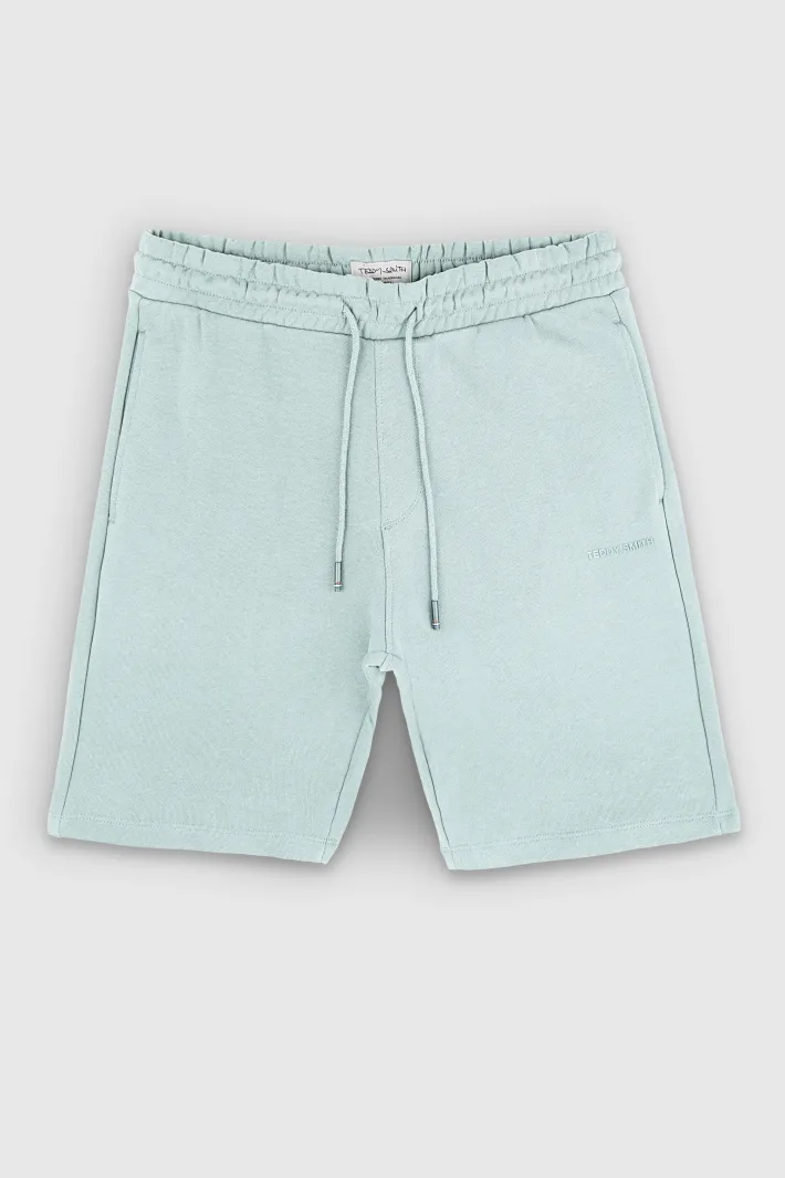 Teddy Smith Bermuda été confort en tissu molletonné S-NARKY SH STONE MINT STONEMINT Cheap