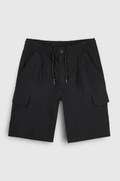 Teddy Smith Bermuda taille élastiquée S-SULLY CARGO JR CHARBON Outlet