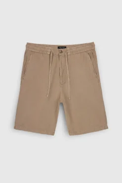 Teddy Smith Bermuda taille élastiquée S-PACO WOLF BEIGE WOLFBEIGE New