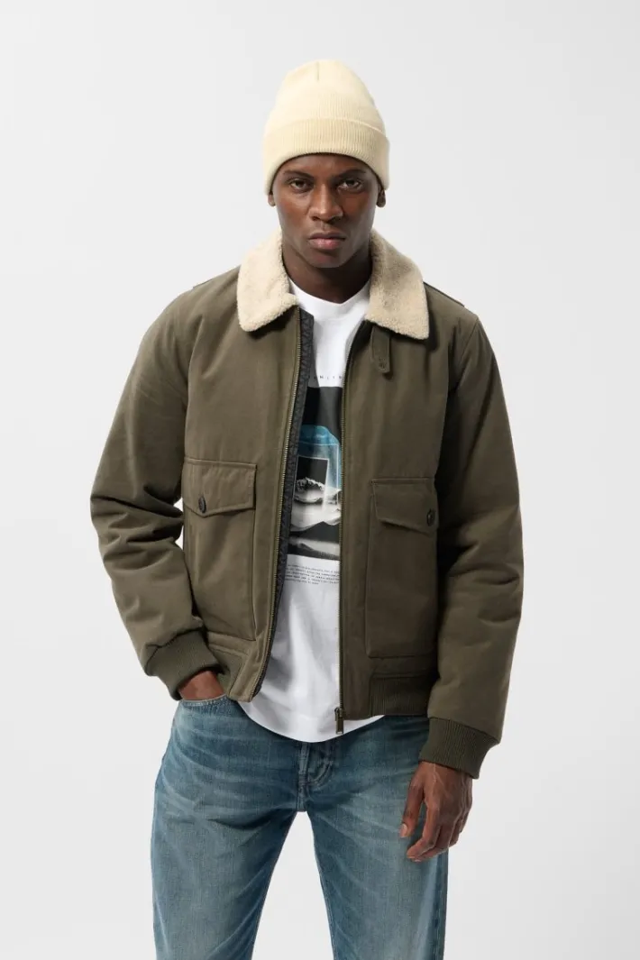 Teddy Smith Blouson B-ALEXIS RAVEN KAKI Discount