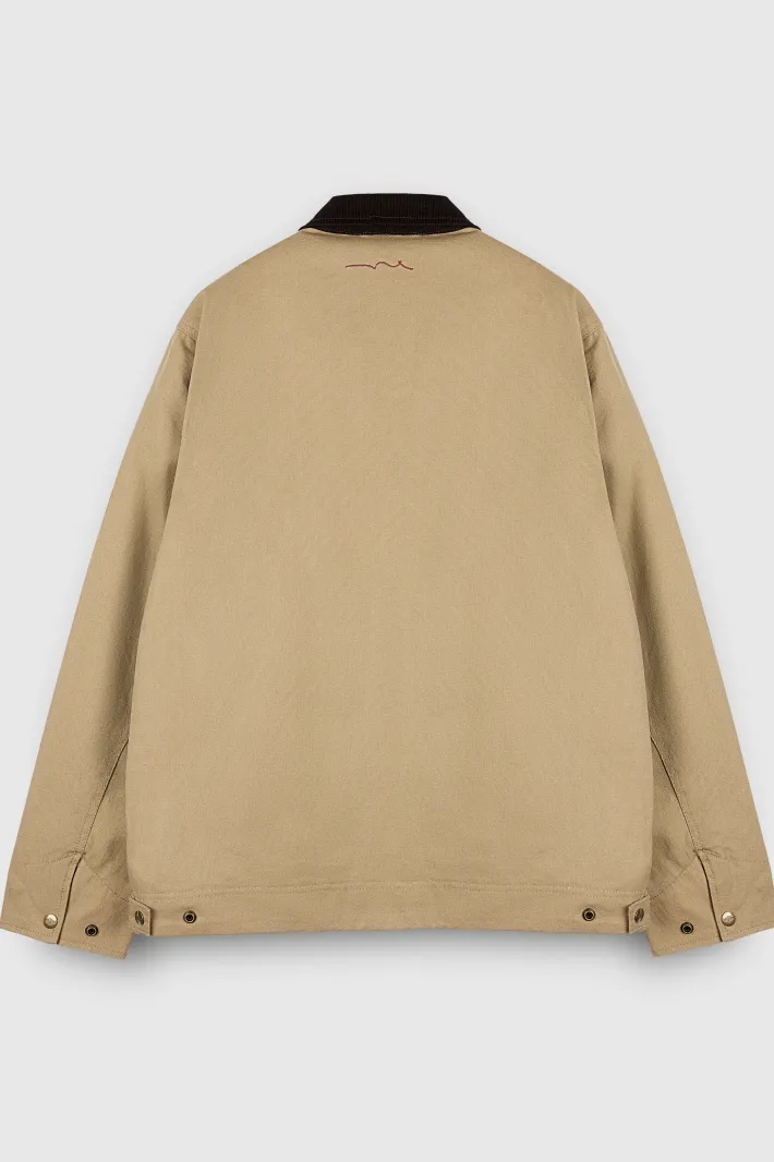 Teddy Smith Blouson B-DENVER WORKER BEIGE WORKERBEIGE Cheap