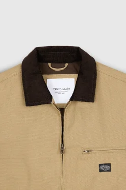 Teddy Smith Blouson B-DENVER WORKER BEIGE WORKERBEIGE Cheap