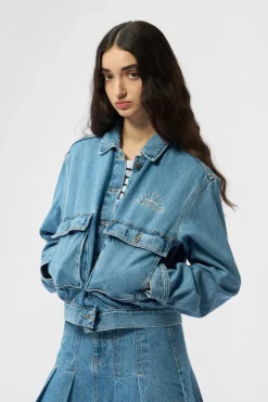 Teddy Smith Blouson B-JANE FRIPP/INDIGO CLAIR Online