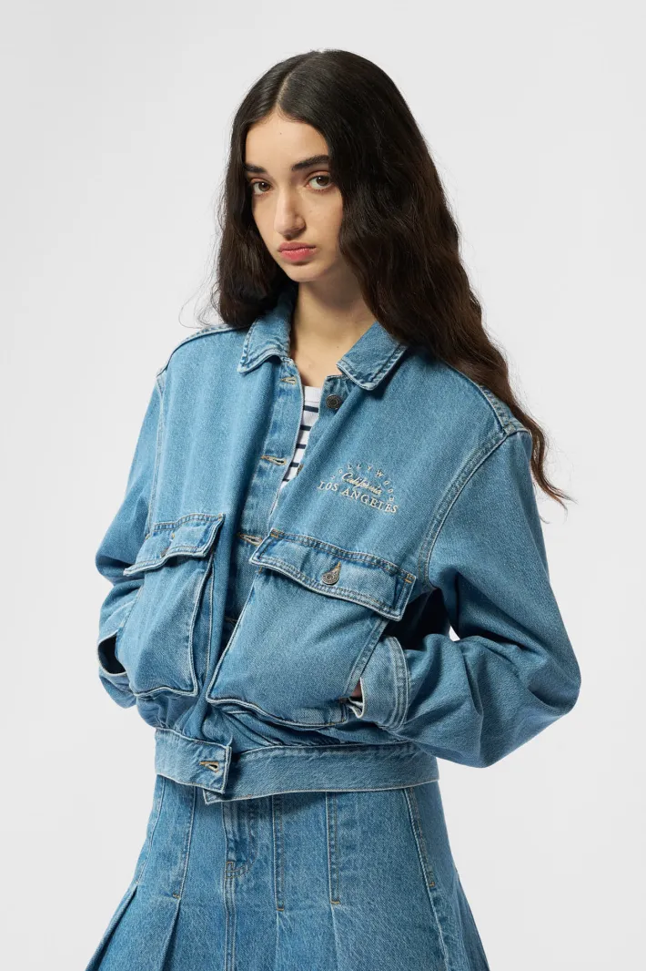 Teddy Smith Blouson B-JANE FRIPP/INDIGO CLAIR Online