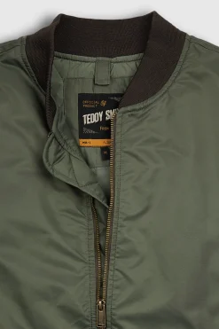 Teddy Smith Blouson B-MA1 MILITARY KAKI Cheap