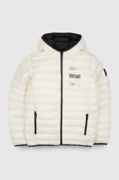 Teddy Smith Blouson B-MATHEW JR MIDDLE WHITE Flash Sale