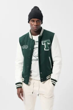 Teddy Smith Blouson B-ROMEO VERT SCARABE VERTSCARABE Flash Sale