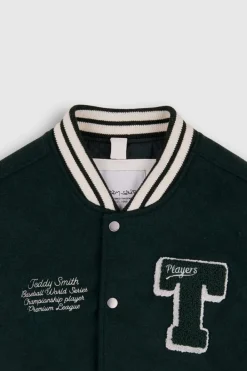 Teddy Smith Blouson B-ROMEO VERT SCARABE VERTSCARABE Flash Sale