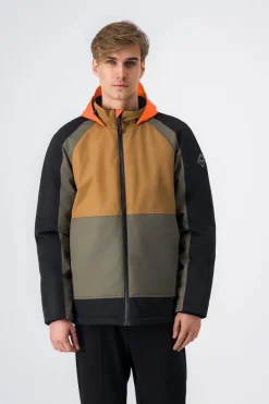 Teddy Smith Blouson déperlant à capuche SCOTT TURBULENCE KAKI Clearance