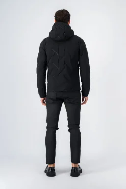 Teddy Smith Blouson effet matelassé à capuche JERK CHARBON Discount