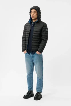Teddy Smith Blouson léger avec capuche BLIGHTER NOIR Fashion