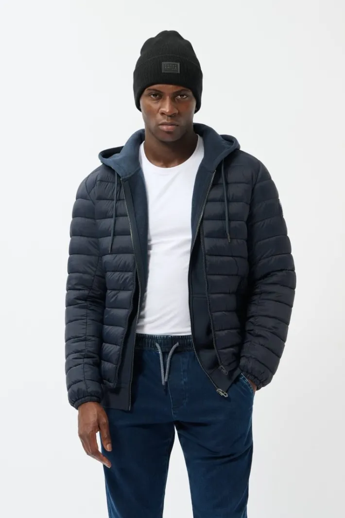 Teddy Smith Blouson léger col montant BLIGHT TOTAL NAVY TOTALNAVY Store