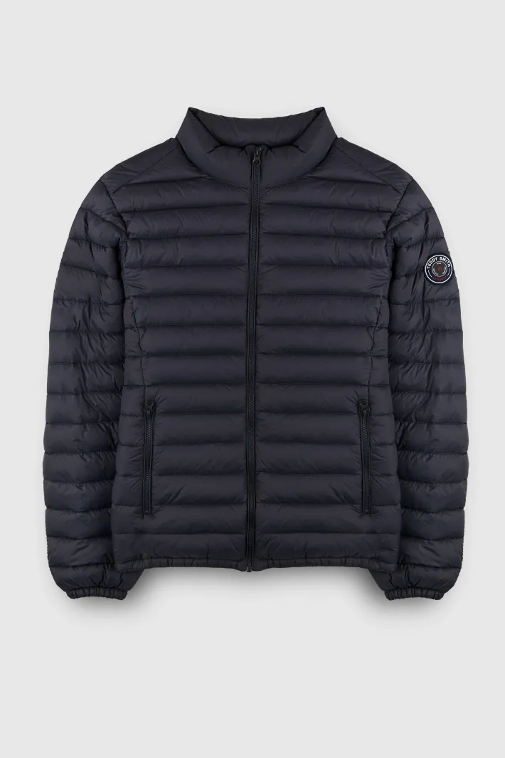 Teddy Smith Blouson léger col montant BLIGHT TOTAL NAVY TOTALNAVY Store