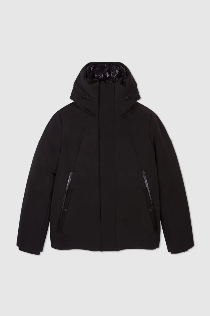 Teddy Smith Blouson matelassé avec capuche MARICK CHARBON Best Sale