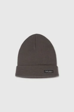Teddy Smith Bonnet en maille côtelée LEO MINERAL KAKI MINERALKAKI Best Sale