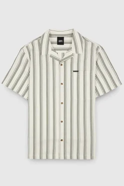 Teddy Smith Chemise C-ADYM MC KAKI Fashion