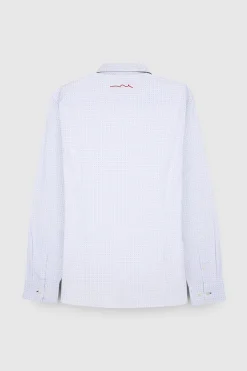 Teddy Smith Chemise CARTON ML BLANC/SMALL PRINT Cheap