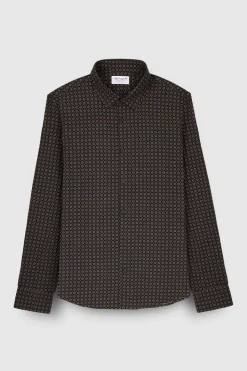 Teddy Smith Chemise C-BARCLAY ML CHARBON Store