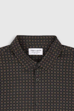 Teddy Smith Chemise C-BARCLAY ML CHARBON Store