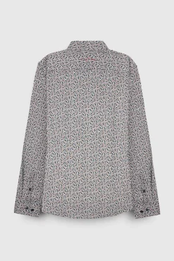 Teddy Smith Chemise C-BARCLAY ML VERT SCARABE VERTSCARABE Outlet