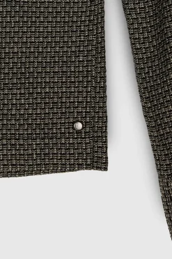 Teddy Smith Chemise C-FARES ML CHARBON Cheap