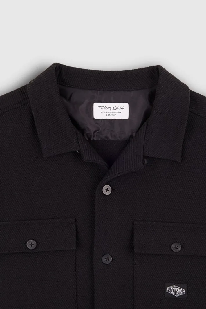 Teddy Smith Chemise C-LUAN ML CHARBON Fashion