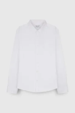 Teddy Smith Chemise C-OSWALD ML BLANC Discount