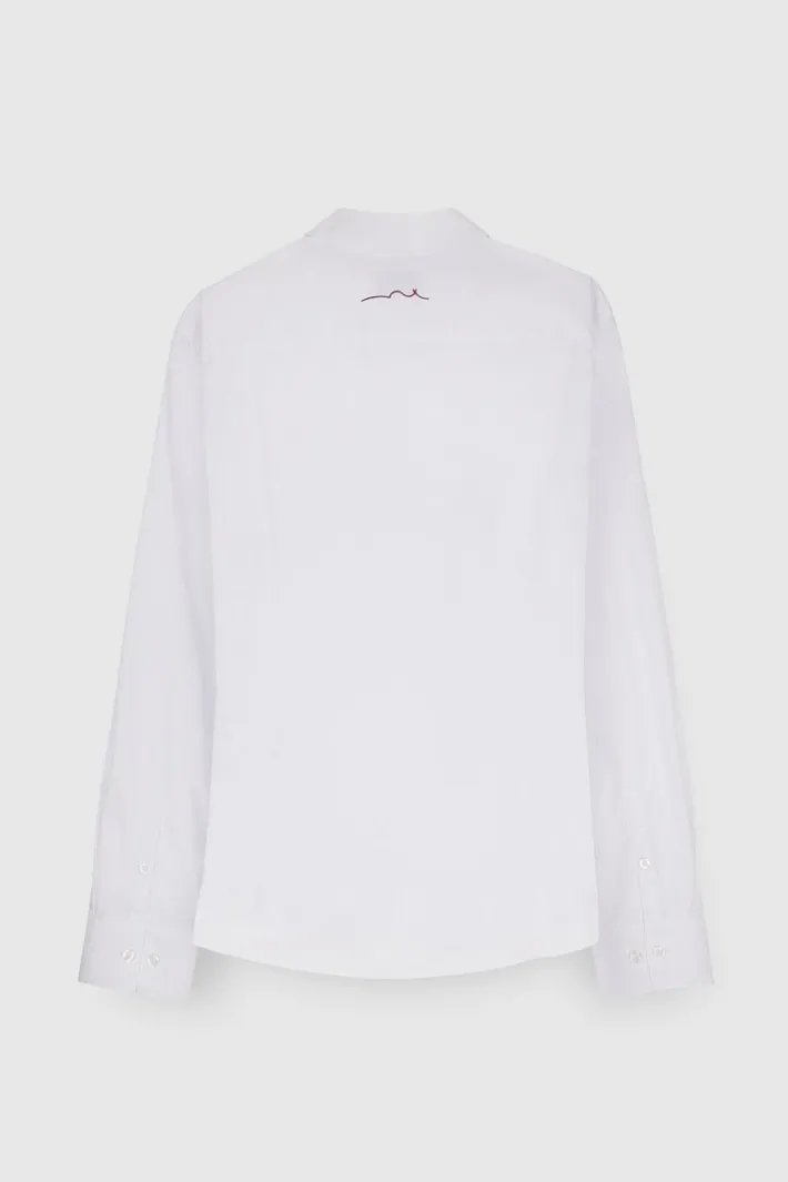 Teddy Smith Chemise C-OSWALD ML BLANC Discount