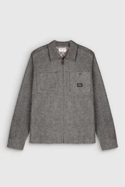 Teddy Smith Chemise C-STUART ML CHARBON Clearance
