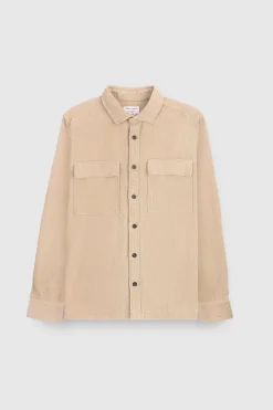 Teddy Smith Chemise C-TOREN ML BEIGE STONE BEIGESTONE Best Sale