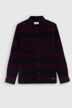 Teddy Smith Chemise C-TOREN ML TOTAL NAVY TOTALNAVY Discount