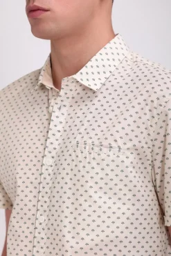 Teddy Smith Chemise CUT MC MIDDLE WHITE MIDDLEWHITE Sale