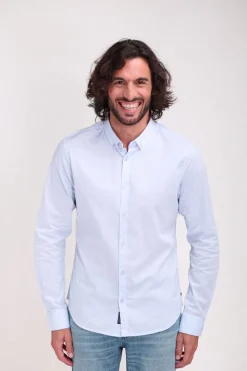 Teddy Smith Chemise C-VOLT 2 BLUE SHIRT BLUESHIRT Shop
