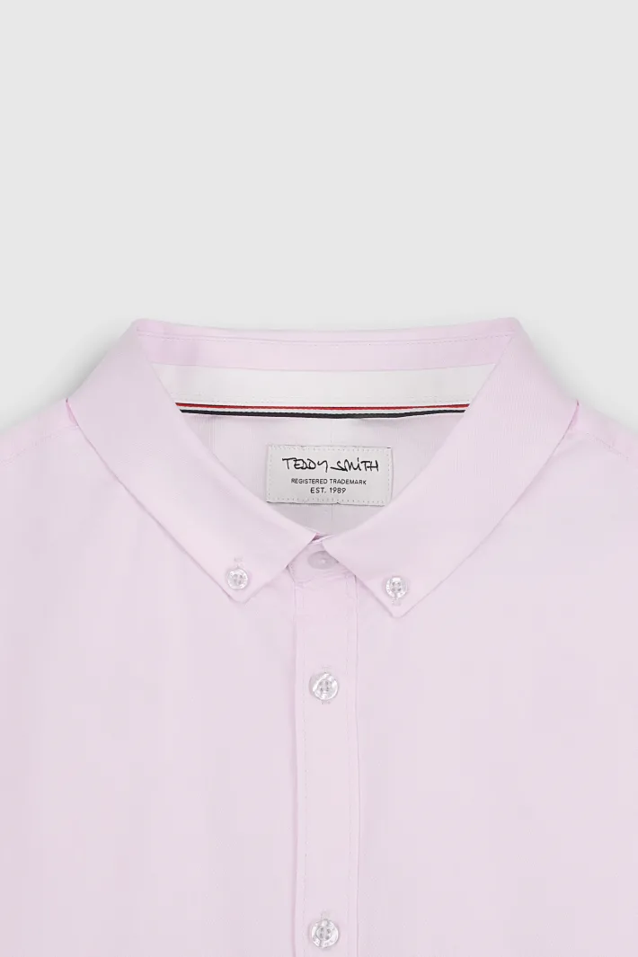 Teddy Smith Chemise C-VOLT 2 ML PINK SHIRT PINKSHIRT Clearance