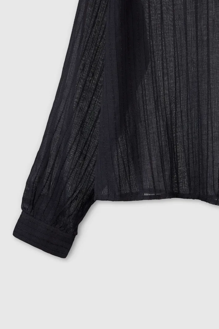 Teddy Smith Chemise fluide manches longues C-KAT NOIR Store