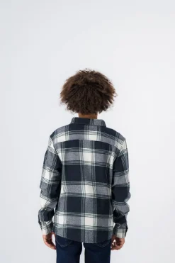Teddy Smith Chemise manches longues à carreaux BILLY ML JR VERT SCARABE VERTSCARABE Shop